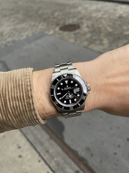 ROLEX SUBMARINER + PAGUE AL RECIBIR